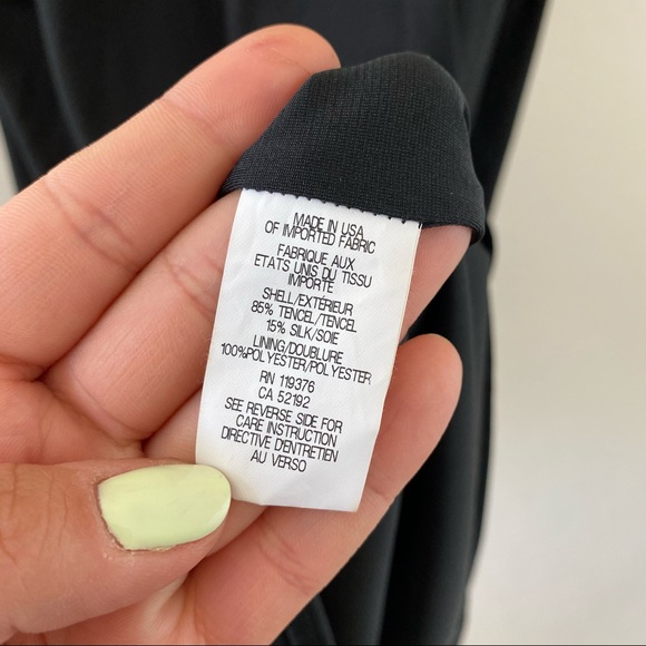 Helmut Lang Black Sleeveless Scoop-Neck Midi Dress - Picture 7 of 7